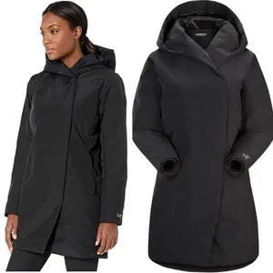 Arc’teryx Osanna Coat Gore-Tex Thermium Insulated Black Small‎ GUC thumbnail 2