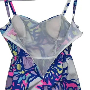 Lilly Pulitzer Christine Sundress‎ Tropical Catwalkin Size 0 Blue Multicolor thumbnail 8
