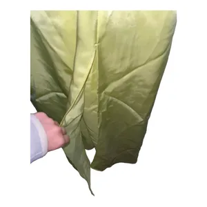 Zara Satin lime green dress Xs thumbnail 13