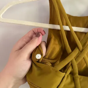Lululemon Energy Bra High Neck Long Line - Gold Spice - Size 4 - NEW thumbnail 10