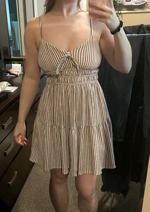 Rewind Striped Dress Mini thumbnail 1