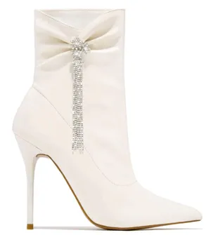 New Embellished Pointed Toe Bootie 5.5 thumbnail 4
