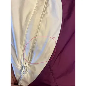 Columbia Yamhill Wind II Jacket Size M Purple White Hooded Full Zip (2470) thumbnail 3