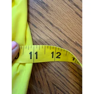Windsor Yellow Ruched Halter Top and Ruffle Mini Skirt Set 17553ST-T XS thumbnail 6
