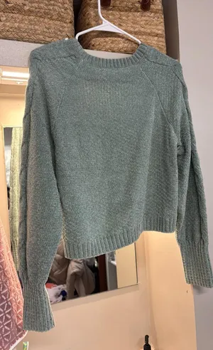 Dry Goods Green Sweater thumbnail 2