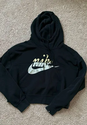 Nike Crop Hoodie XS thumbnail 1