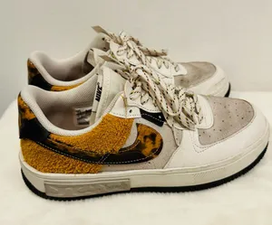 Nike Air Force Ones! Fontanka Tortoise shell print Nike’s in a women’s size 9.5 thumbnail 1