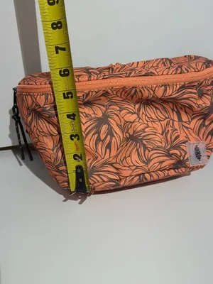 NWT FP Movement by Free People Happy Packer Sling Orange Floral Print Waist Bag thumbnail 5