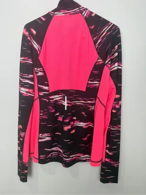 tek gear Black and Hot Pink Quarter-Zip Ski Top thumbnail 4