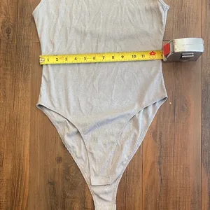 ❤️Cider Gray Sleeveless Bodysuit thumbnail 5