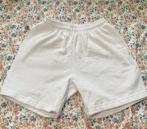 Los Angeles apparel heavy fleece shorts cotton drawstring waist thumbnail 1