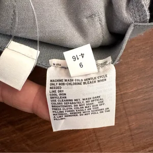 UNIQLO grey elastic waist ponte pants, size M, NWT thumbnail 7