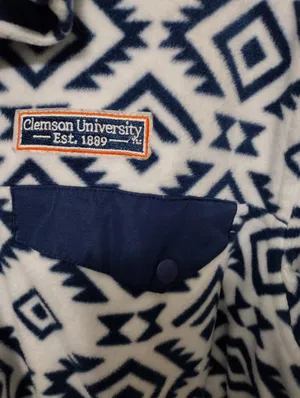 Summit Sportswear Clemson Aztec Print Fleece thumbnail 2