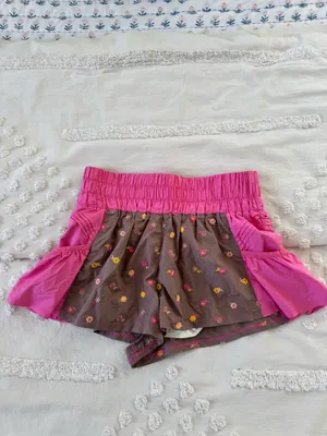 RARE Free People Get Your Flirt On Shorts thumbnail 2