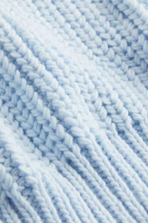 H&M Light Blue Knit Sweater thumbnail 2