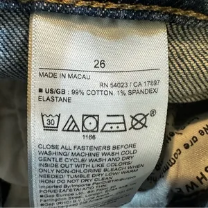Banana Republic Women's The Straight Leg Denim Jeans Size 26 Medium Wash‎ thumbnail 10