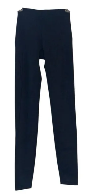 Ivy Park‎ Black Leggings XXS Minimal Athleisure Aesthetic Sculpted Activewear thumbnail 1