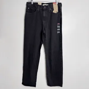 NWT Levi's 94‎ Baggy Jean Open Mind Straight Washed Black 29 x 31 Streetwear thumbnail 3