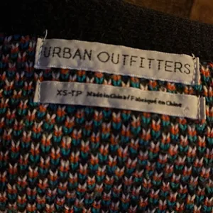 Urban Outfitters size XS oversized argyle cardigan thumbnail 3