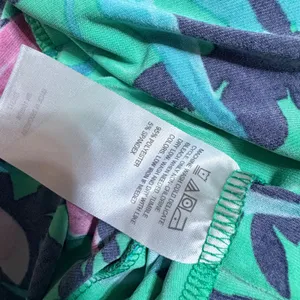 Iman Global Chic Floral Maxi Dress Green‎ Pink V-Neck Sleeveless Plus 1X thumbnail 7