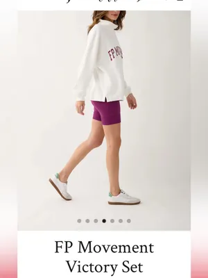 Free People FP Movement Berry Rib-Hem Bike Shorts thumbnail 5