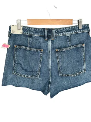 Free People - NWT Bettie Sailor Denim Shorts Sz 30 thumbnail 5