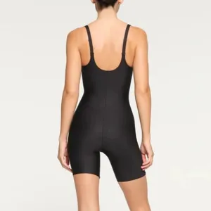 SKIMS Body NWT Unlined Plunge Mid Thigh Bodysuit - Onyx M ( SOLD OUT) thumbnail 2