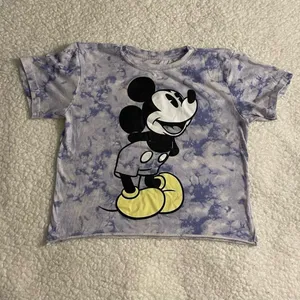 Disney mickey mouse tie dye crop top thumbnail 1
