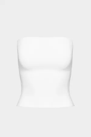 Aritzia Contour White Tube Top thumbnail 3