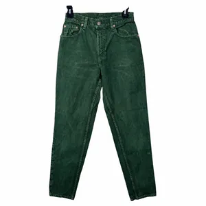 Vintage 90s Levis 550 Relaxed Fit Tapered Leg Green Jeans USA Made 5S High Waist thumbnail 6