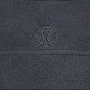 Lululemon Scuba Oversized‎ Funnel-Neck Half Zip Black Size M/L Fleece Sweatshirt thumbnail 5
