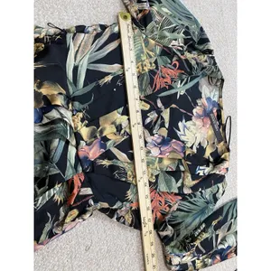 Miss Avenue Long Sleeve Black Floral Printed High Low Dress Size Medium Romantic thumbnail 9