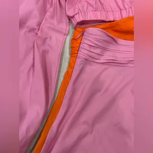 STAUD Women’s Gulf A-Line Cutout Dress in Orange & Pink Size 10 thumbnail 7