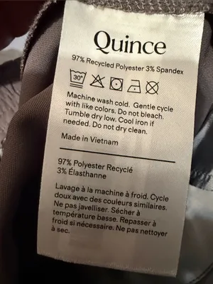 Quince Women Stretch‎ Crepe Classic Trouser Pants Overcast Grey Size 4 thumbnail 3