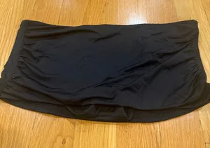 Mossimo supply co black swim skirt size large . thumbnail 1