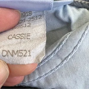 Paige Skyline Skinny Cassie Jeans 28 Regular Blue Dark Wash‎ Stretch Denim EE thumbnail 8