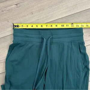 Lululemon Ready To Rulu Ribbed Joggers High Rise 24in Casual Green Jasper 6 thumbnail 8