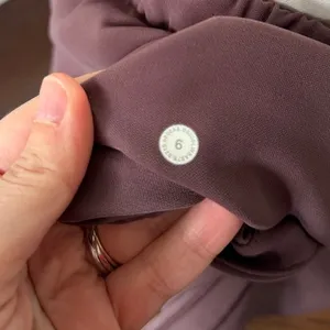 Lululemon On the Fly Dusty Purple Pull On Athletic Mini Skirt thumbnail 8