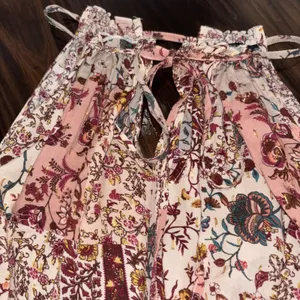 Anthropologie Drew Naomi Maxi Dress Med Tiered Patchwork Boho Beach Easter thumbnail 2