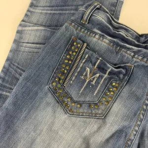 True Religion Y2K Denim Jeans with Gold Accents thumbnail 7