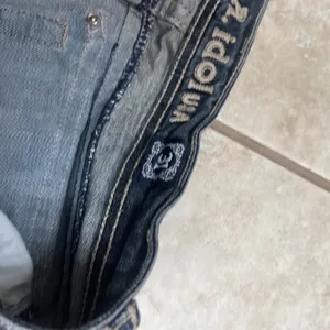 LA Idol USA Womens Embellished Bootcut‎ Jeans Dark Wash Size 9/31 EUC bling boot thumbnail 5