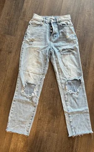 PacSun High-Rise Straight Jeans thumbnail 1