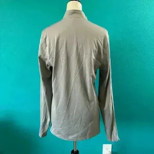Gymshark Women's Training Zip Up Jacket In Gray Workout Running Light Size M thumbnail 3