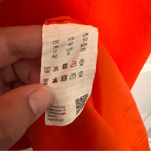 Boss Vibrant Orange Midi Dress thumbnail 7