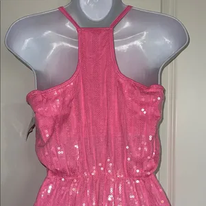 NWT! Aeropostale Pink Sequin Dress Size XS thumbnail 4