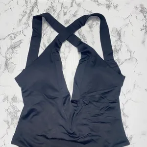 NWT Frederick's of Hollywood Black Naxos One-Piece Swim Bathing Suit Size Medium thumbnail 3