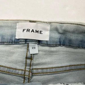 Frame Le‎ Crop Mini Boot Cut Denim Jeans Womens Size 23 Mid-Rise Blue NEW thumbnail 2