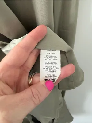 Show Me Your Mumu Claire Midi Boho Dress Moss Green Luxe Satin S thumbnail 5