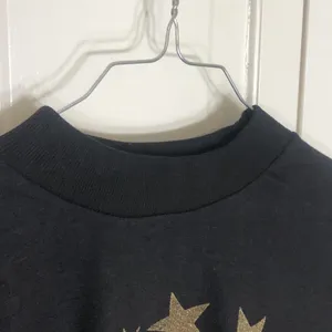 Vintage Europa Germany Sweatshirt Size 9/XL Black with 12 Gold Stars Women's thumbnail 4