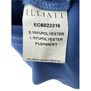 Elliatt Blue Cassini Ruched Wrap Dress M Wedding Guest Party Asymmetric Knit thumbnail 8